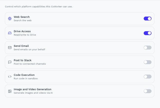 Friday Capabilities Preview