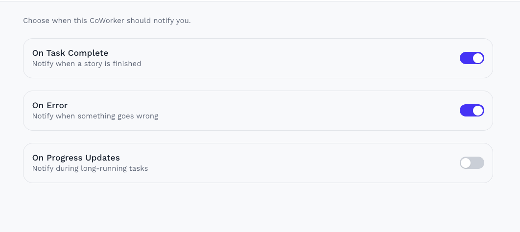 Friday Notifications Preview
