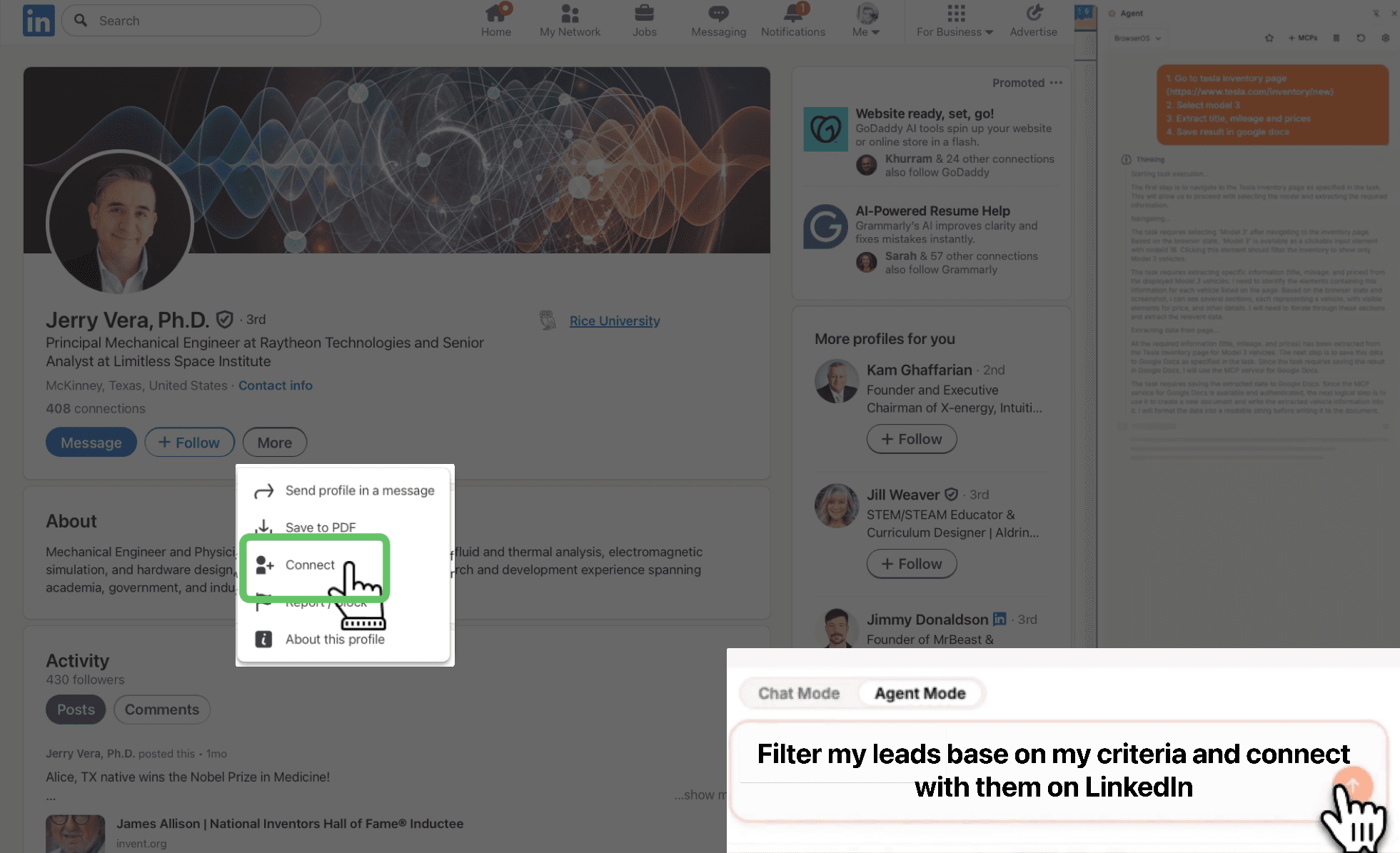 InspiredOne Agent Canvas