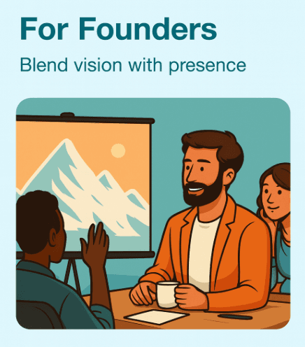 Blend vision with presence