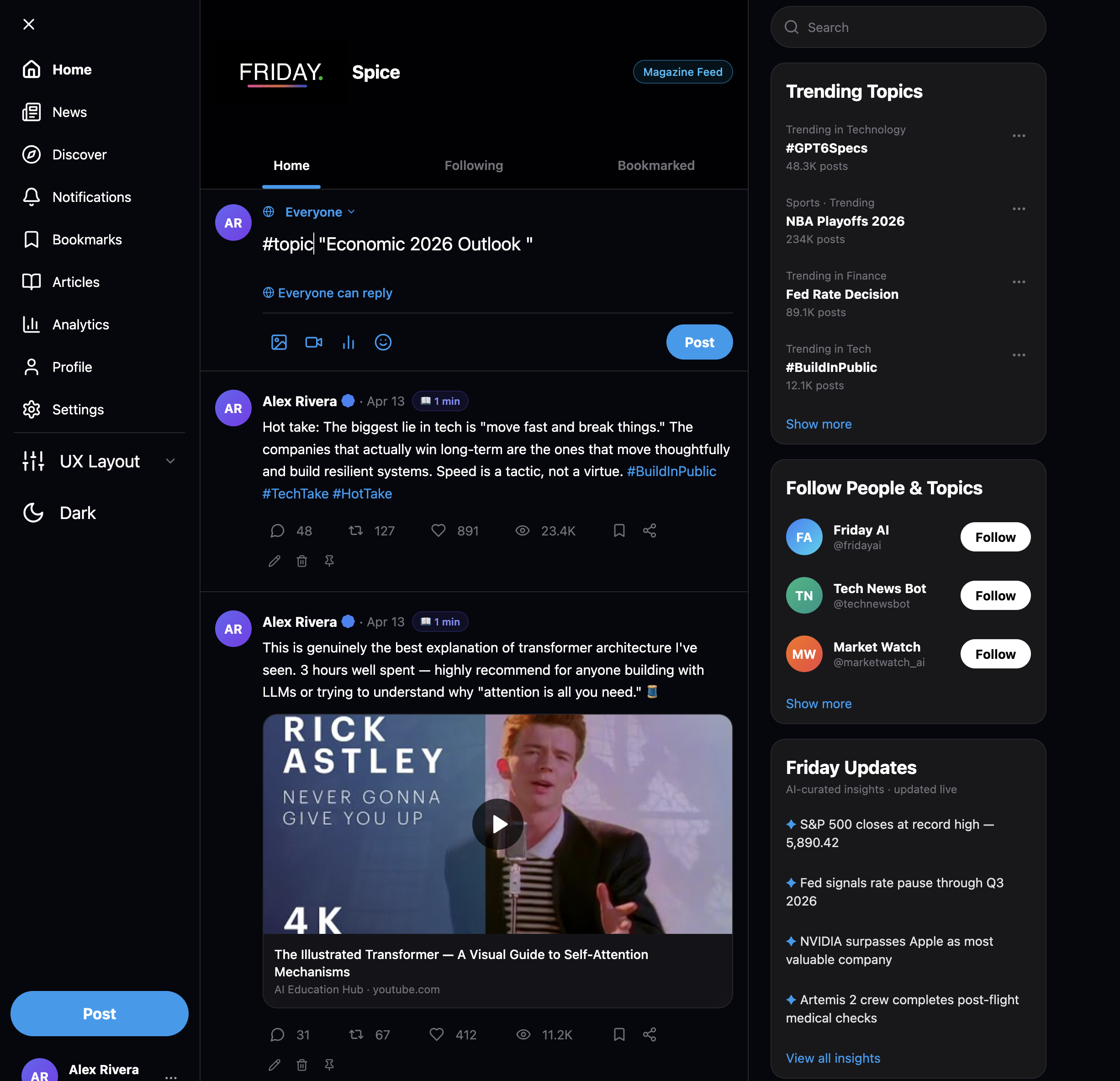 Friday Spice live feed
